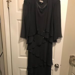Long black/dark gray formal gown